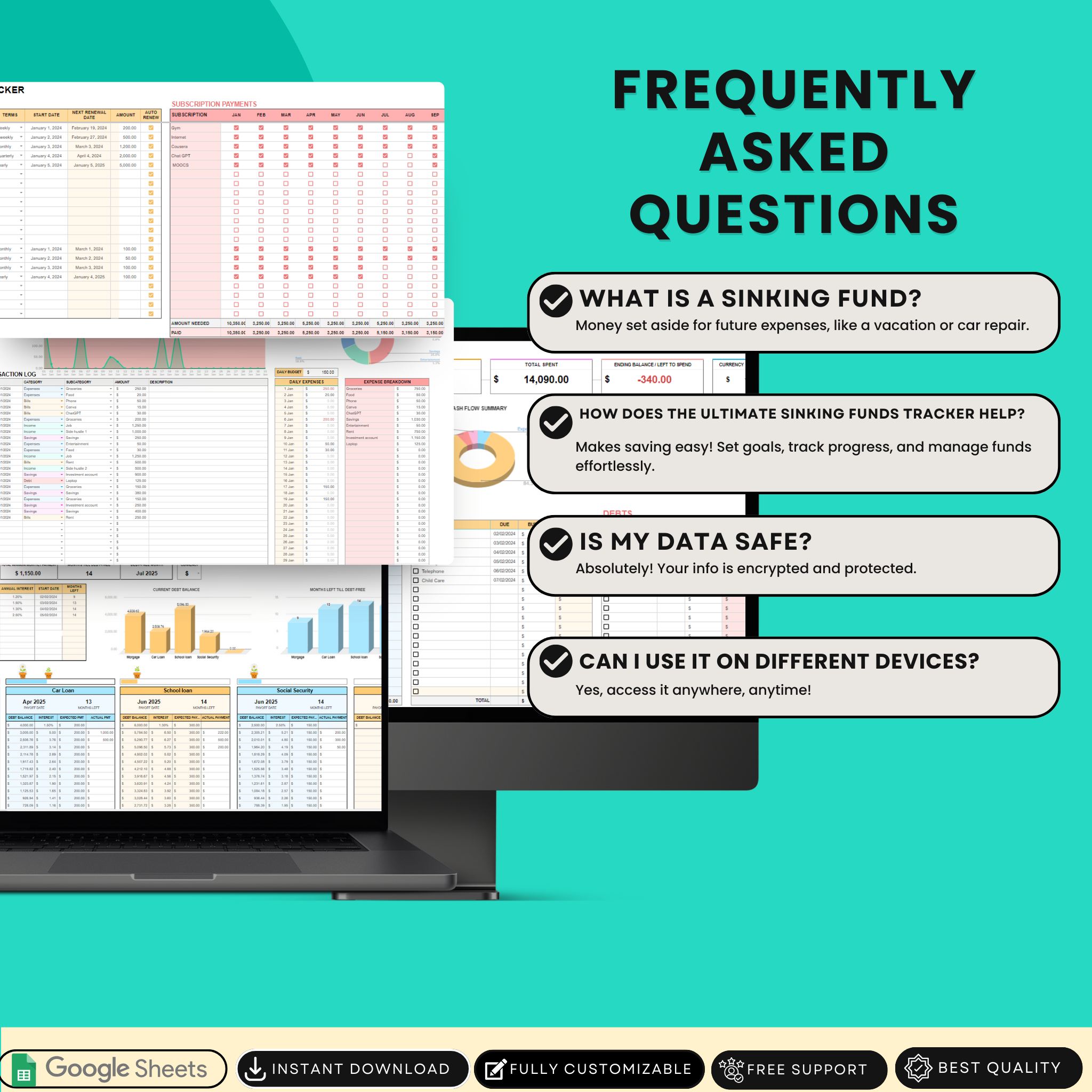 Ultimate Monthly Budget Spreadsheet - Master Your Finances