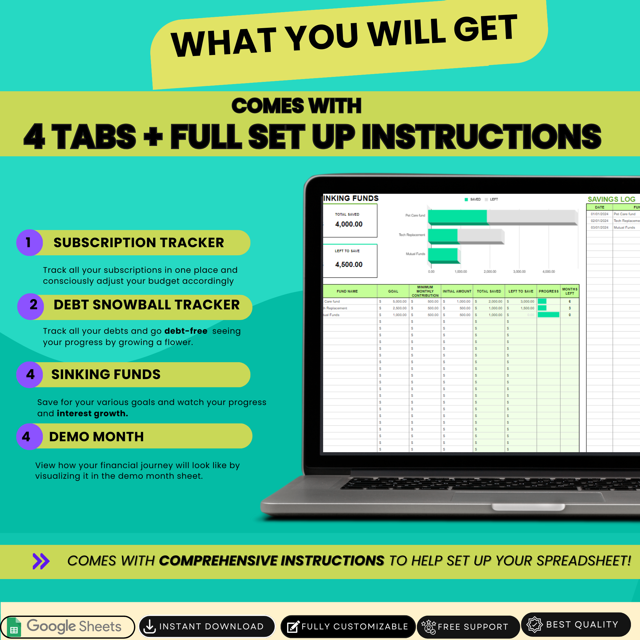 Ultimate Monthly Budget Spreadsheet - Master Your Finances