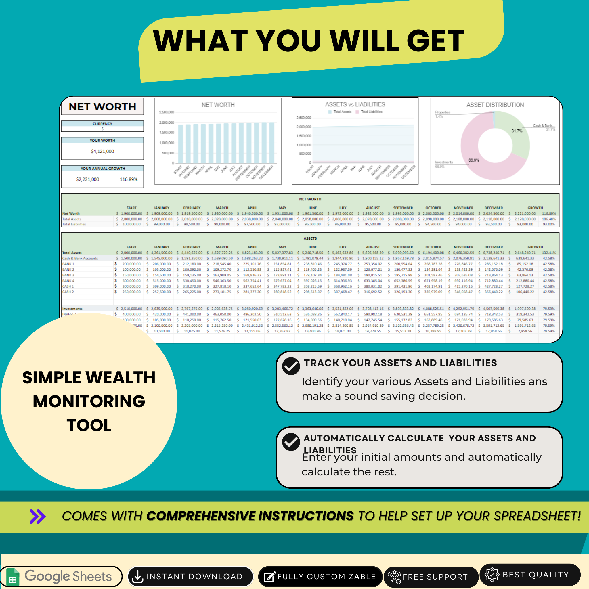 Ultimate Net Worth Tracker