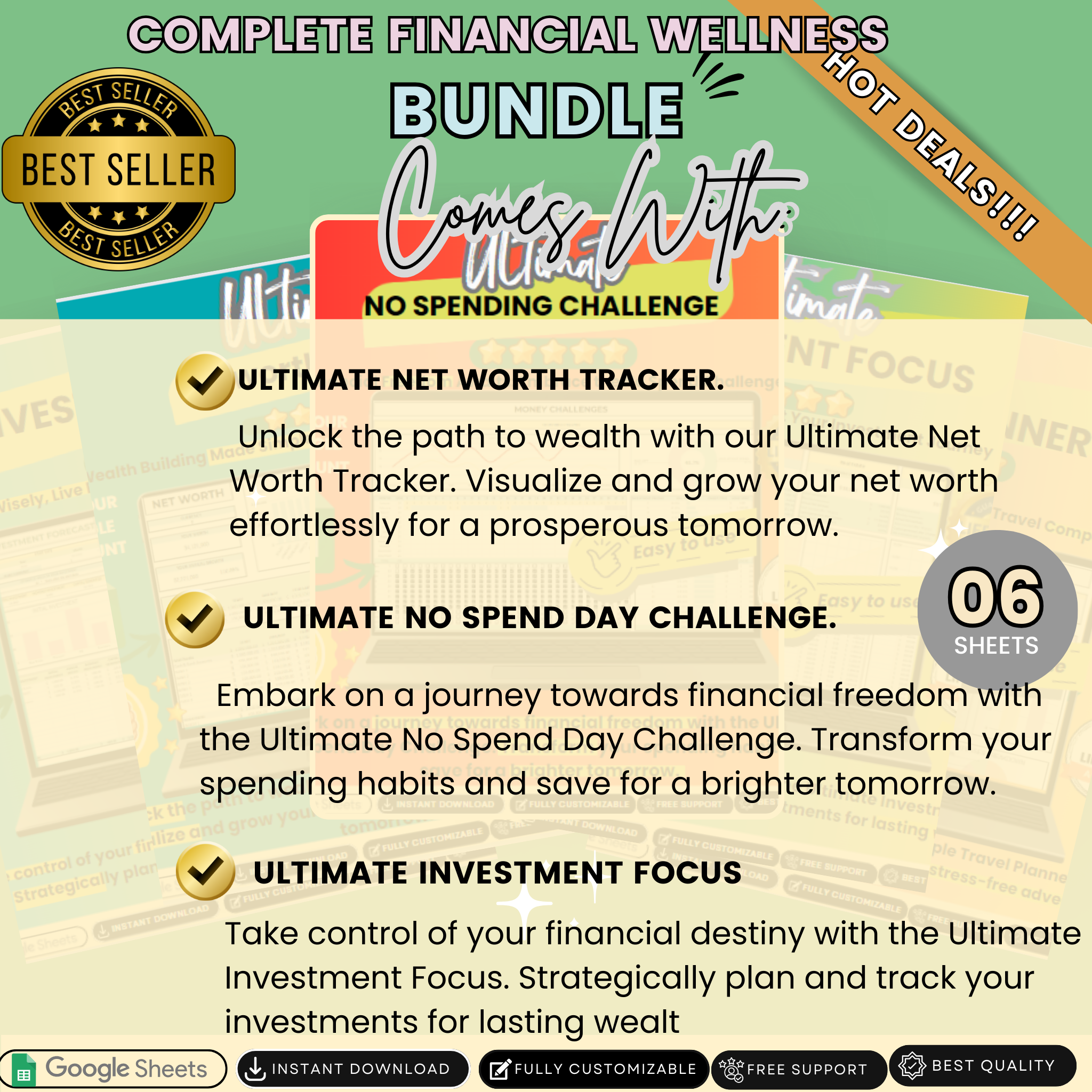 Complete Financial Wellness Bundle: Your All-in-One Finance Personal Finance Package