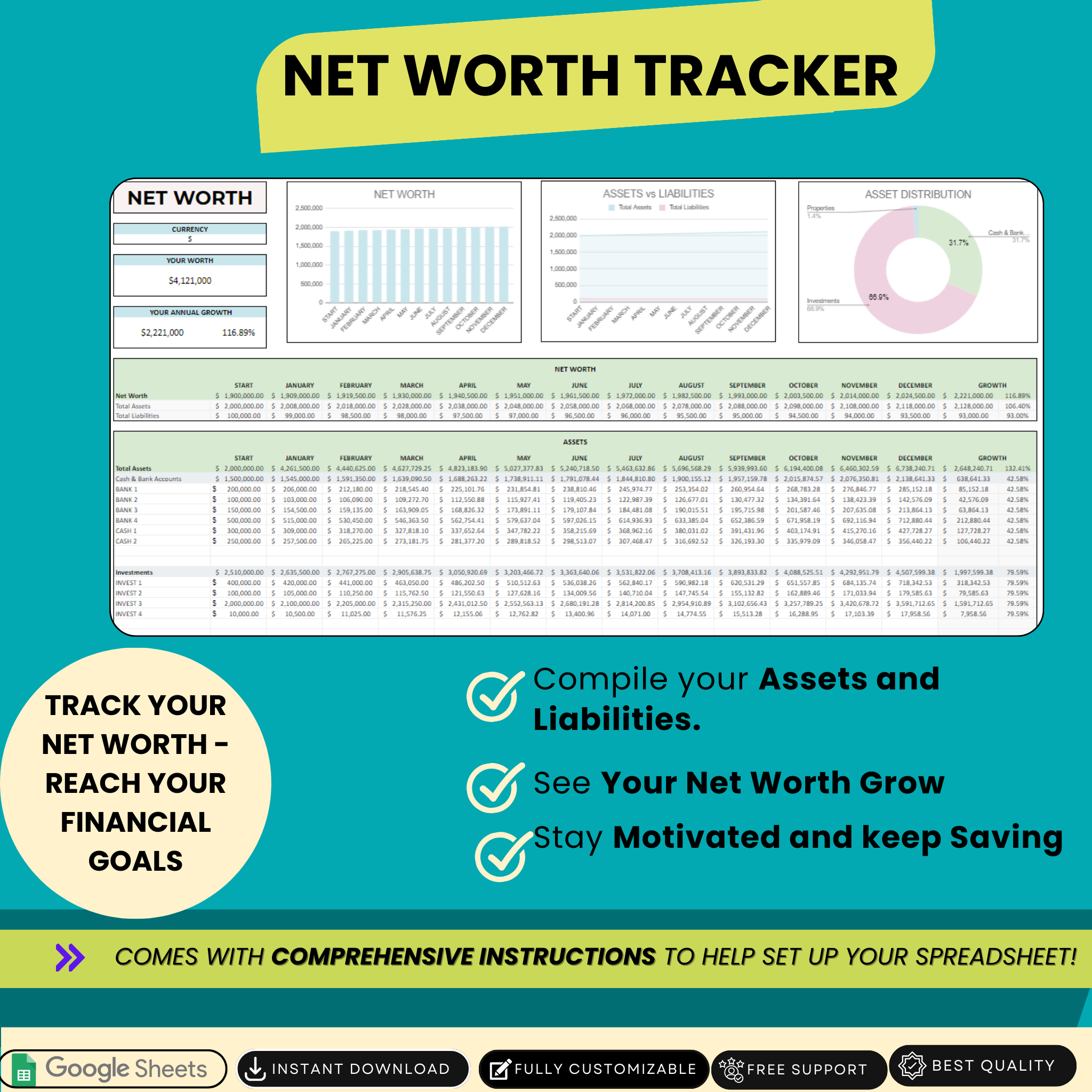 Ultimate Net Worth Tracker