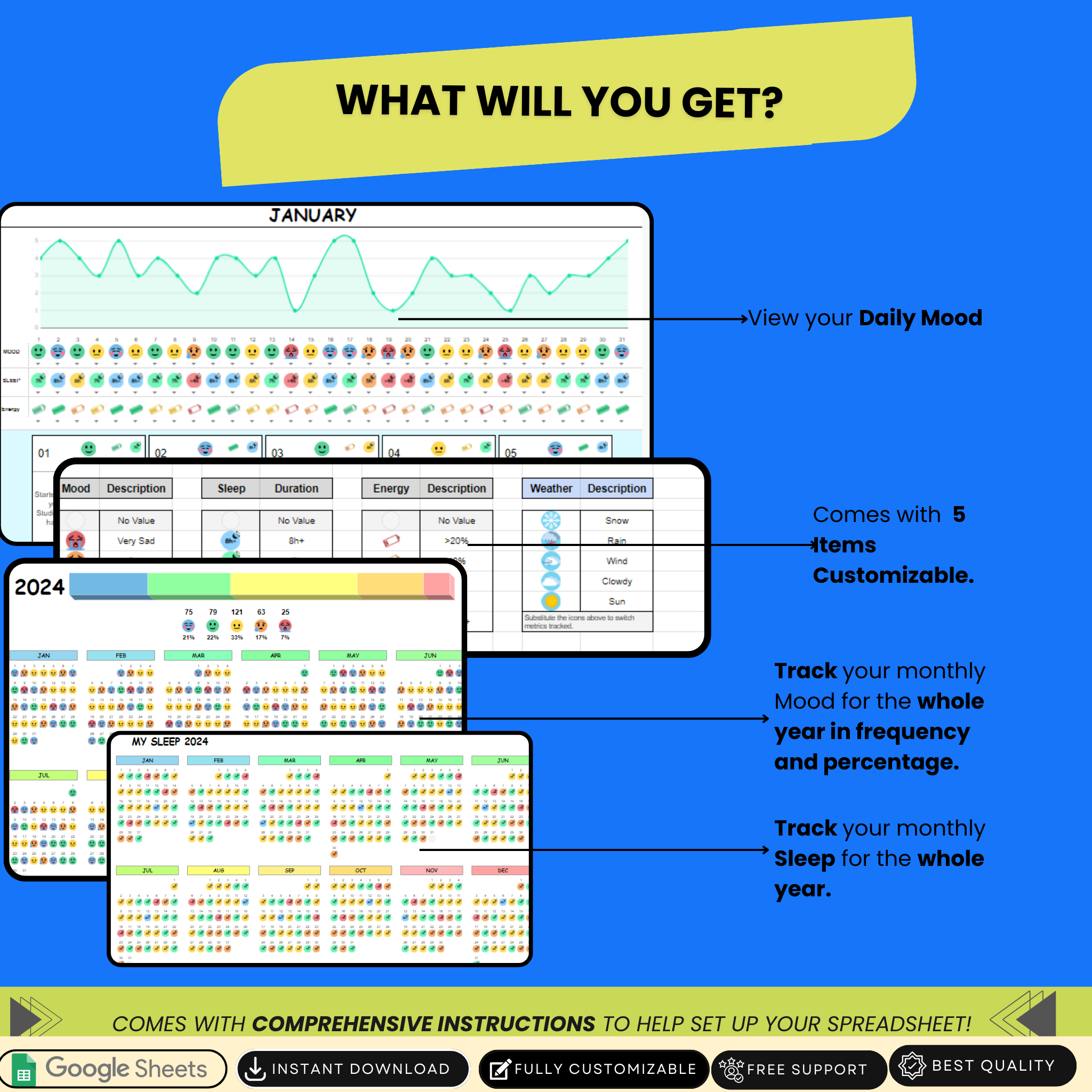 Ultimate Mood Tracker - Track Your Moods, Improve Your Wellbeing