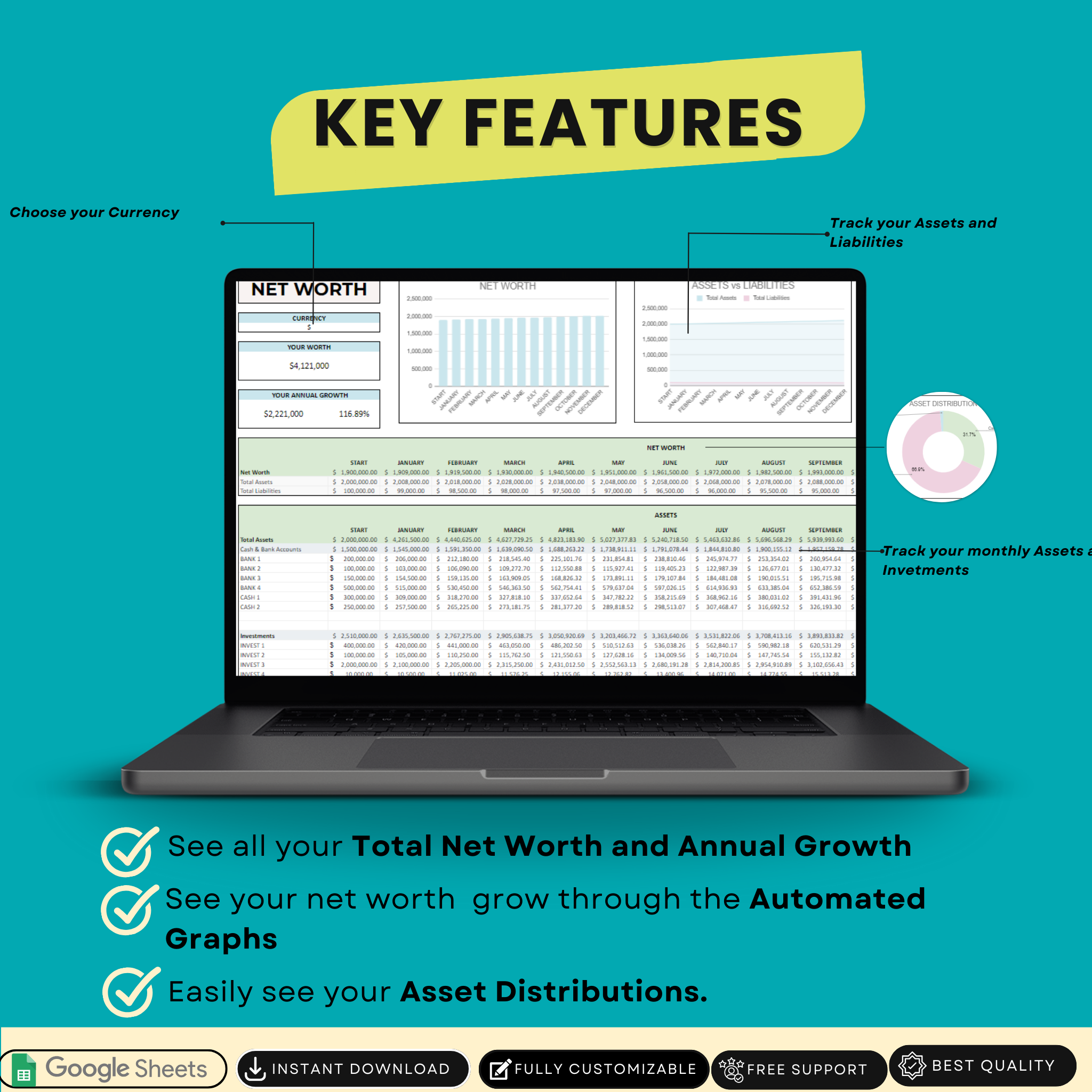 Ultimate Net Worth Tracker