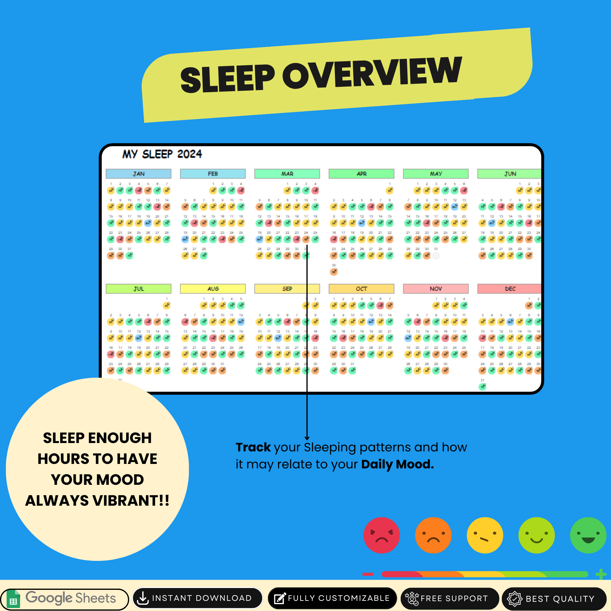 Ultimate Mood Tracker - Track Your Moods, Improve Your Wellbeing