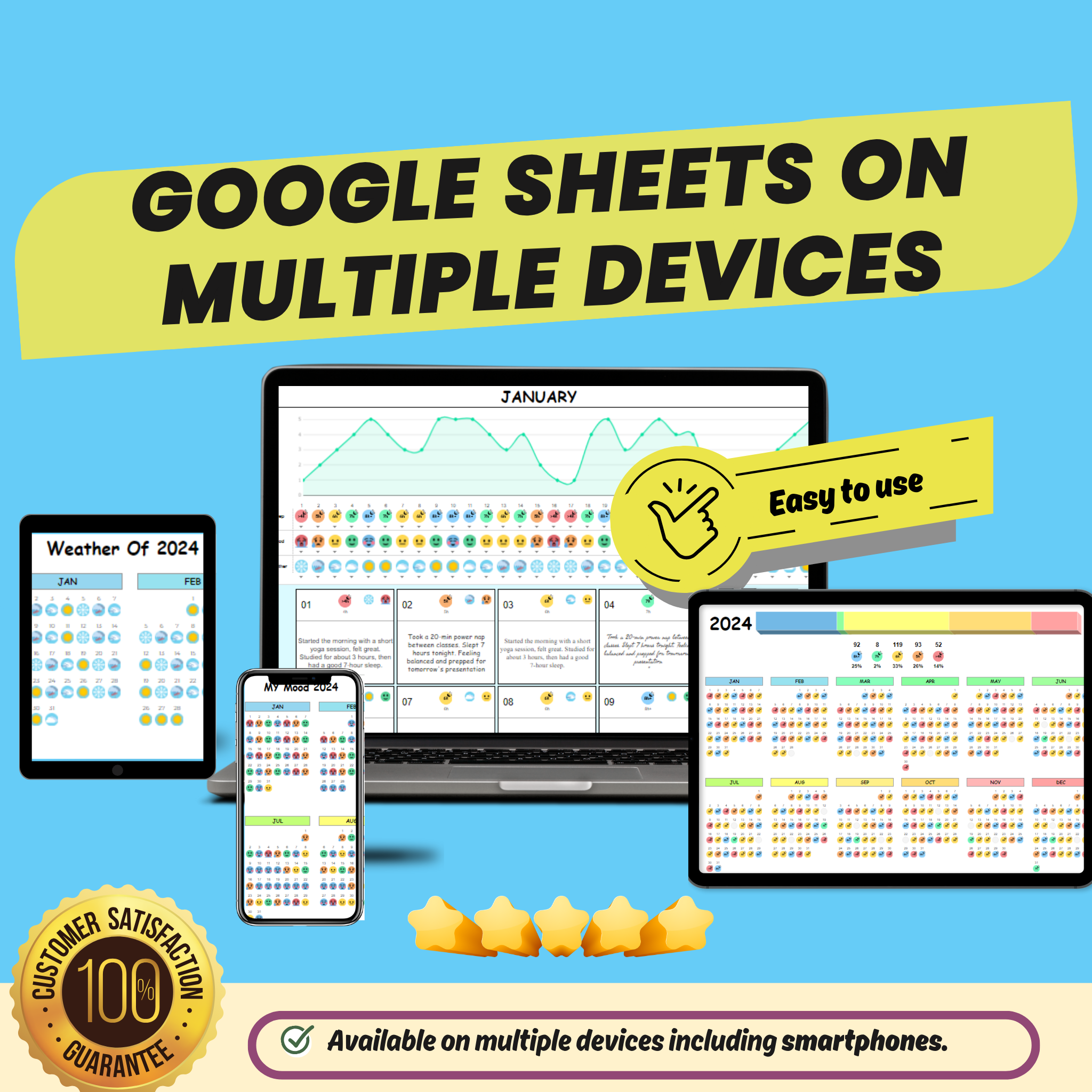 Ultimate Sleep Tracker – Elevate Your Days with Our Google Sheets Sleep Tracker