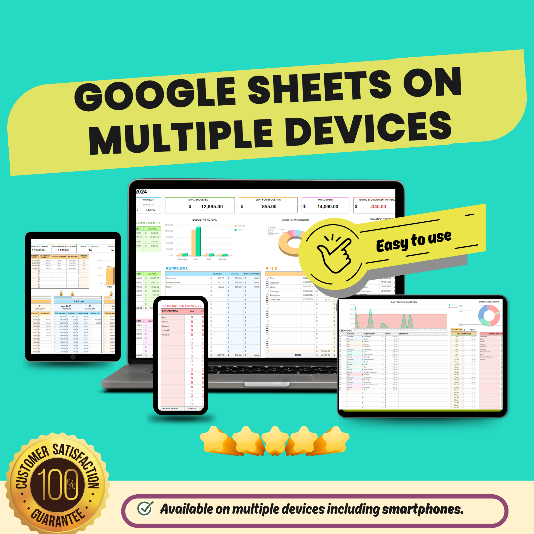 Ultimate Monthly Budget Spreadsheet - Master Your Finances